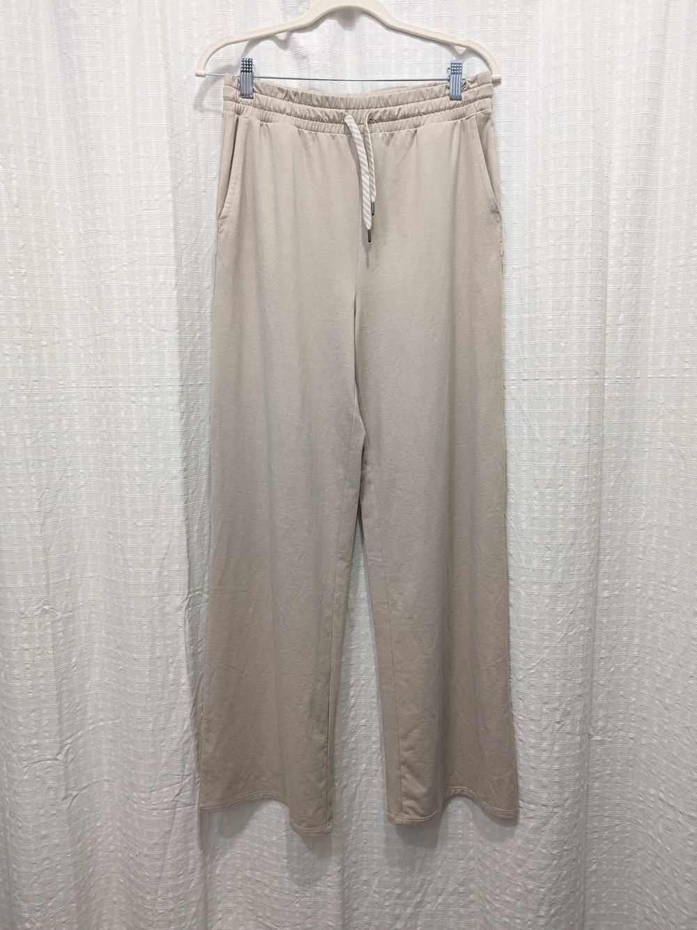Vuori Halo Essential Wideleg Pant Dark Salt Heather Women's Medium 31" EUC